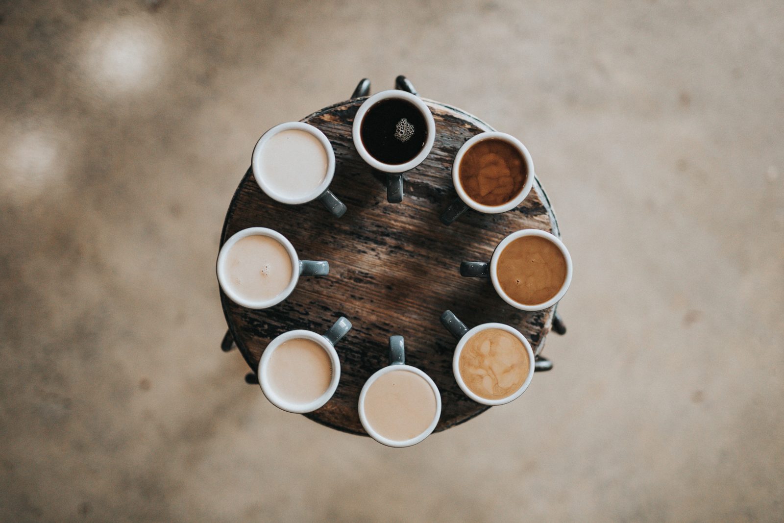 Multicolor Coffees