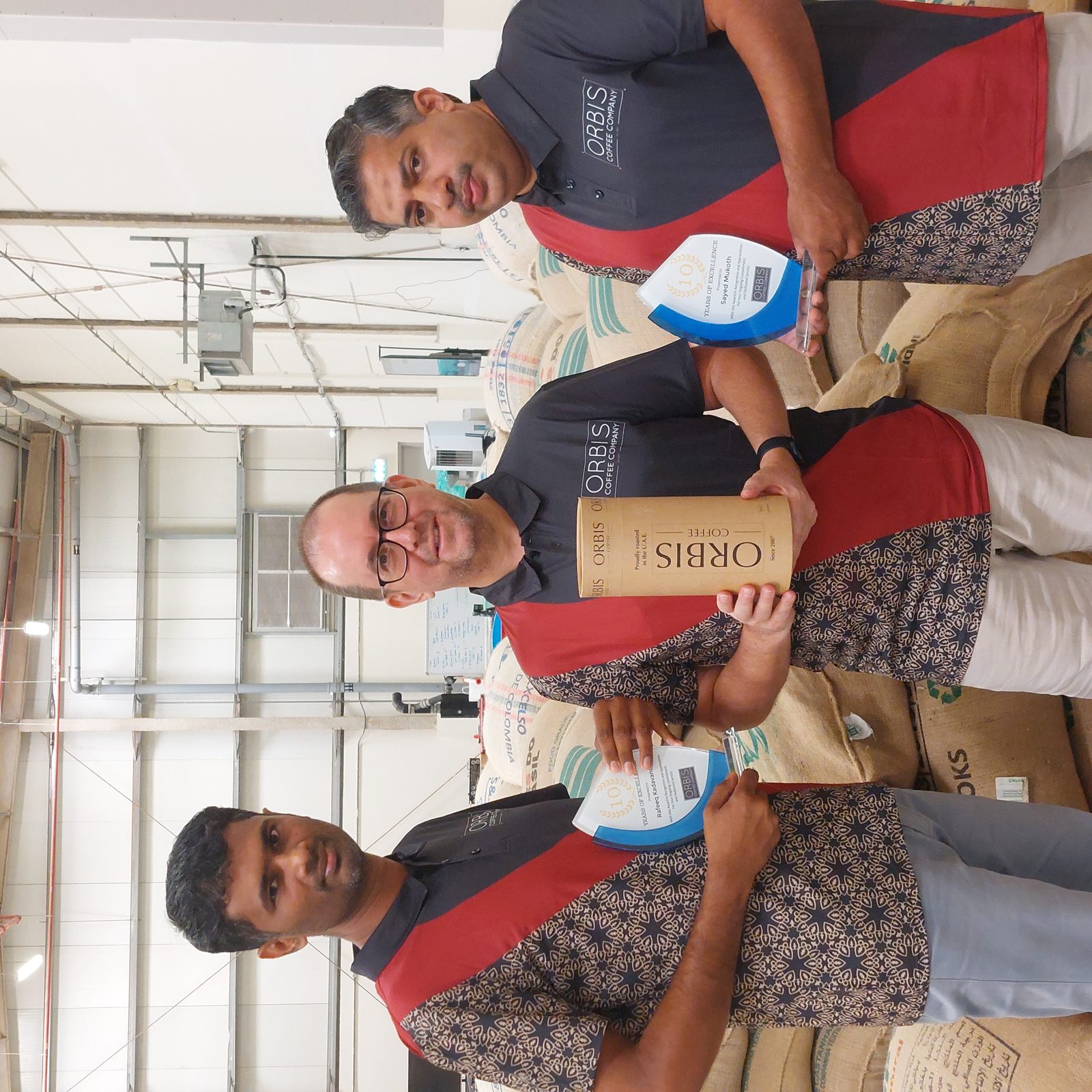 Orbis Coffee 10 year award